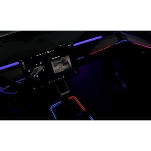 Accessoires d'éclairage ambiant intérieur de voiture Symphony Led pour Tesla Model Y RHD 2021-2022 Bande lumineuse d'ambiance - Product Image 6