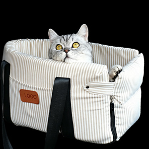 Portable Central Control Pet Carrier Washable Summer Travel <b>Dog</b> Cat Bed Car Safety Protector Booster Seat - Product Image 1