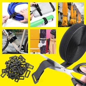 Gancho e <span class=keywords><strong>Loop</strong></span> Strap Livremente Ajustável e Vem Com Correias De Gancho E <span class=keywords><strong>Loop</strong></span> E Fivelas De Plástico Para Fixação Confiável - Product Image 6