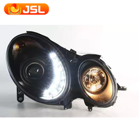 Pour mercedes-benz W211 2002-2009 phare modernisé phare de voiture LED avec clignotant DRL lentille phare au xénon assemblage de voiture