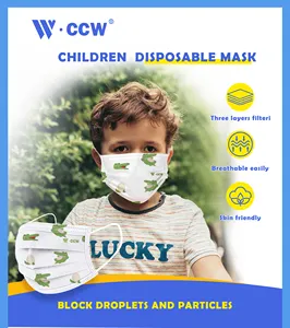 Высококачественные дизайнерские индивидуально упакованные защитные Детские маски, модная детская маска для лица, защитные 3-слойные маски для лица