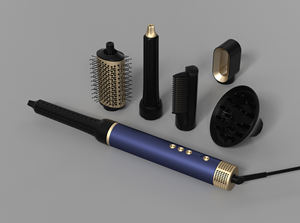 Alisador y secador de pelo profesional todo en uno de 1500W con boquilla concentradora para resultados de salón - Product Image 6