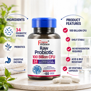 Probiótico Shecome Personalizado, 100 Mil Millones de UFC, para la Salud Intestinal y el Apoyo Inmunológico, Cápsulas Veganas de Liberación Retardada para Adultos - Product Image 6