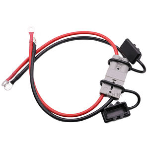 2ピンワイヤーコネクタハーネスアリゲータークリップ40A/50A/120A/175A/350A車用ゴム断熱材 - Product Image 4