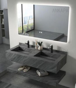 Vente chaude Étanche Double Couche Rock <span class=keywords><strong>Dalle</strong></span> One Piece Bassin Salle De Bains Vanité Convient Pour Appartement Salle De Bains Et Autres - Product Image 3