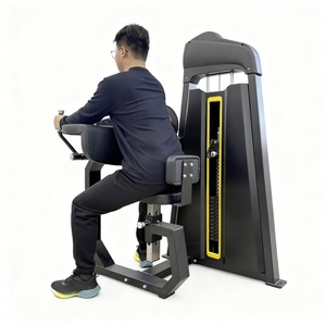Équipement de musculation professionnel Iso-Lateral à charge par poulie <span class=keywords><strong>pour</strong></span> <span class=keywords><strong>triceps</strong></span> assis - Product Image 3