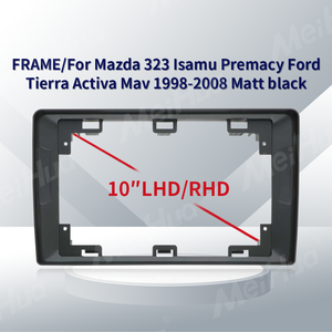 Meihua Cornice Fascia da 10 Pollici per Lettore Multimediale Auto, Accessori per Mazda 323 Lsamu Premacy FordTierra Activa Mav 1998-2008 - Product Image 2