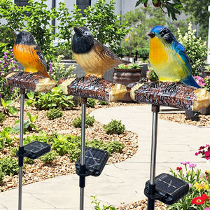 Luci Solari a LED da Giardino a Forma di Uccellino, Illuminazione per Sentieri e Vialetti - Product Image 6