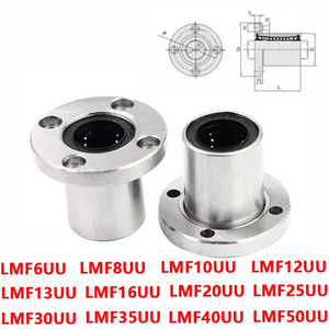 Lmf6uu lmf8uu lmf10uu lmf6luu lmf8luu lmf8luu lmf10luu tuyến tính Vòng bi Thanh Lót đường sắt tuyến tính chuyển động bóng mang ỐNg Lót - Product Image 4