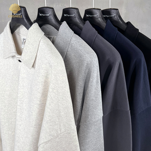 <span class=keywords><strong>Felpa</strong></span> da <span class=keywords><strong>uomo</strong></span> oversize oversize per <span class=keywords><strong>Polo</strong></span> in grigio all'uncinetto con funzione Anti-strizzacervelli - Product Image 6