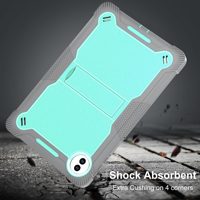 Étui de protection antichoc pour tablette Honor Pad 10 avec support intégré, coque de voyage robuste