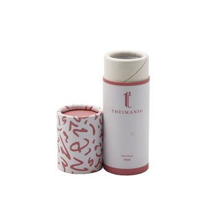 Envases de Tubo de Papel Biodegradables y Ecológicos para Bálsamo Labial, Polvo Suelto, Perfume, Aceite Esencial, Impresión Digital con Logotipo Personalizado - Product Image 2