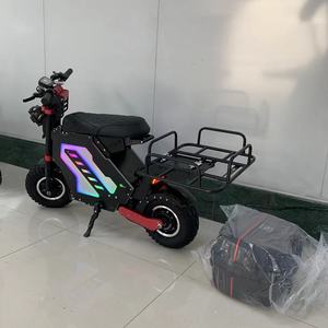 120KM-150KM Range Per Charge <b>72V</b> 50AH Lithium <b>Battery</b> EScooter 10000W 15000W Dual Drive EBS Oil Scooter for Adult - Product Image 3