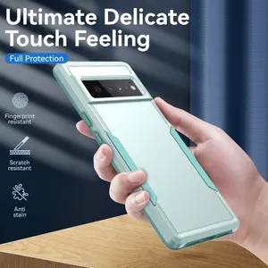 Funda trasera protectora dura para teléfono móvil, a prueba de golpes, anticaída, para Google <span class=keywords><strong>Pixel</strong></span> 6 pro - Product Image 3