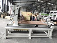 Routeur CNC 4 axes ATC 2030 avec carrousel de changement d'outils automatique, 12 outils, tête pivotante latérale rotative, Syntec 60W-E