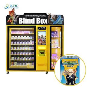 21.5 Inch Touch Screen Toy Doll with Xy Elevator Adjustable Slots Mystery Gift Box Vending Machine - Product Image 1