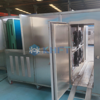 Congélateur industriel à air pulsé KHFT 2890L -40°C ℃   Congélateur rapide à air pulsé IQF pour usine de transformation de poisson