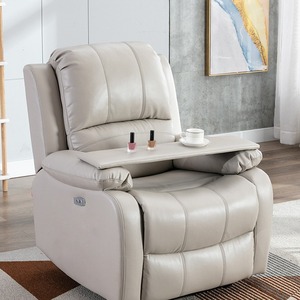Fauteuil de pédicure électrique inclinable avec plateau pour le nail art et les soins des pieds - Product Image 1