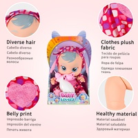 Poupée gothique Q-Version Fantasy OEM avec fonction musicale et larmes réelles, ensemble interactif en PVC pour filles, 15-30 cm