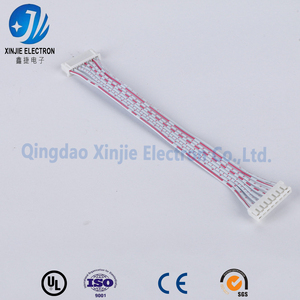 Dây cáp dẹt tùy chỉnh đạt chứng nhận UL, bộ dây nối 8 chân màu trắng dùng cho điều khiển công nghiệp và thiết bị gia dụng - Product Image 3