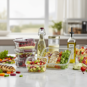 Kilner Food Storage <b>Container</b> Set Glass With Clip Lid For Meal Prep And <b>Snacks</b> - Product Image 3