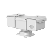 Cámara Termográfica Industrial con Resolución IR de 256x192, Cámara PTZ Térmica con Luz Visible de 400w, 18 Colores, Monitoreo de Temperatura