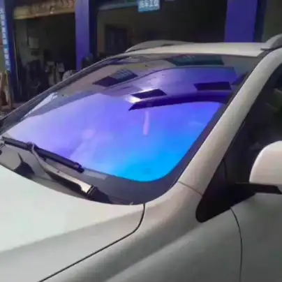 الحرباء نوافذ التلوين الشمسية السيارات الشمسية فيلم حماية الزجاج الحرباء سيارة شباك الفيلم