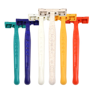 Maquinilla de afeitar de doble hoja Xirui para mujer, maquinilla de afeitar manual para axilas, piernas y zonas púbicas. - Product Image 3