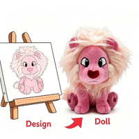 Peluche Anime Personnalisée, Jouet en Peluche de Dessin Animé, Poupée Personnage d'Animation, Marchandise, Jouet Doux, Service OEM ODM