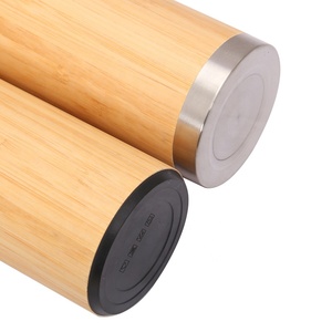 360Ml/450Ml Thép Không Gỉ Tre Chai Nước, Tre Chai Nước Sinh Thái Thân Thiện, Tre Chai Nước Bpa Free - Product Image 4