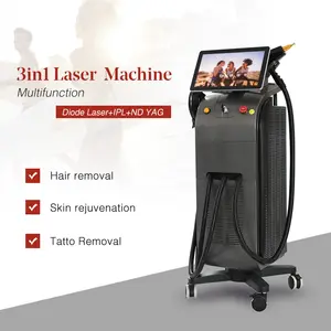 2024 Cloud era German Laser New Switchable Spot Titanium Diode laser Epilator Alexandrite Triple laser hair removal device