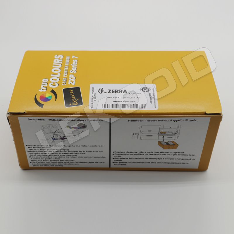 mriri 8箱 Amazon.com: Zebra Color Ribbon YMCKO - Printer Ribbons