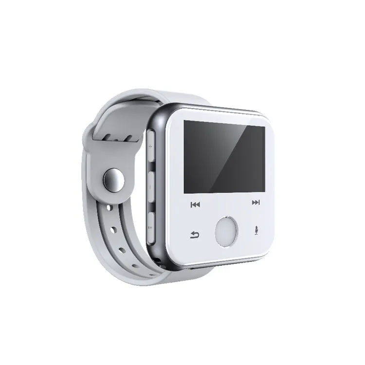 شاهد مشغل mp3 بوصة أغاني موسيقى gangola 16g mp3 mini mp4 player watch