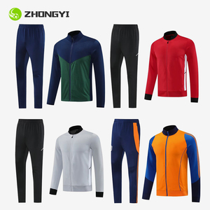 Giacca da Allenamento per Football Americano con Zip, 100% Poliestere, Asciugatura Rapida, Traspirante, Manica Lunga - Product Image 3