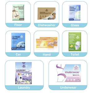 Nouvelle Formule – Comprimés de Liquide Vaisselle Écologiques pour la Cuisine – Nettoyant Vaisselle en Feuilles pour la Vaisselle de Table - Product Image 3