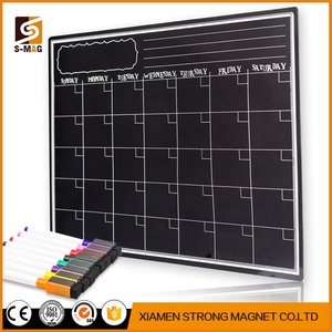 <span class=keywords><strong>Tableau</strong></span> noir magnétique pour chambre d'enfants, étiquette adhésive, avec effaceur à sec, noir - Product Image 4