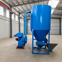 Ligne de production complète de granulés d'aliments pour animaux à matrice plate certifiée CE, ensemble complet, 1000 kg/h, machines de fabrication d'aliments pour petites exploitations agricoles