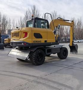 Vente Flash : Excavatrice Hydraulique sur Roues XE80WG de 8 Tonnes, Haute Performance et Fiable, Fourniture Directe d'Usine - Product Image 6