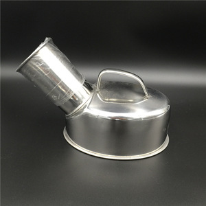 Urinoir en acier inoxydable Chaozhou 1,2 L, portable, sur pied, design minimaliste, usage hospitalier Hy-031 - Product Image 1