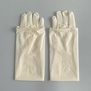 Guantes médicos desechables para examen de agarre de látex Yingmed, guantes ginecológicos estériles hasta el codo - Product Image 3