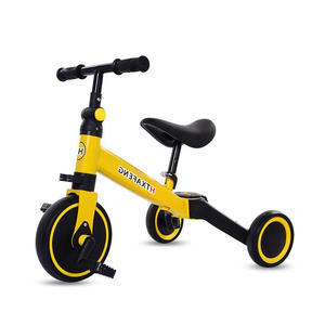 最新的<span class=keywords><strong>3</strong></span>合1多功能可折叠幼儿自行车平衡自行车儿童三轮车自行车骑汽车儿童三轮车 - Product Image 3