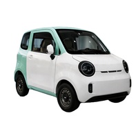 Nouvelle Voiture Électrique Micro-énergétique 4 Places, Véhicule Électrique à Basse Vitesse, Petite Voiture Électrique avec Climatisation pour Usage Familial