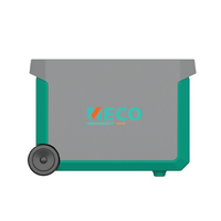 Station d'alimentation portable 3000W, générateur de batterie Lifepo4, batterie solaire 3600Wh, générateur d'alimentation portable pour la maison Predator