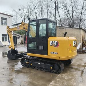 <span class=keywords><strong>Mini</strong></span>-excavatrice d'occasion de qualité CAT305.5E2, 5,5 tonnes, sur chenilles, avec pompe Rexroth, moteur et godet de terrassement pour travaux agricoles - Product Image 6