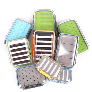 Boîte <span class=keywords><strong>à</strong></span> mouches en silicone multi-tailles avec logo personnalisé pour mouches de pêche - Product Image 1