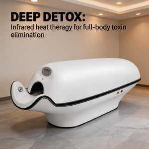 Beauty Skin Tiny House Capsule Therapy Capsule infrarouge pour perte de poids Spa Steam Comfort Ozone Therapy Steam Spa Sauna Capsule - Product Image 1