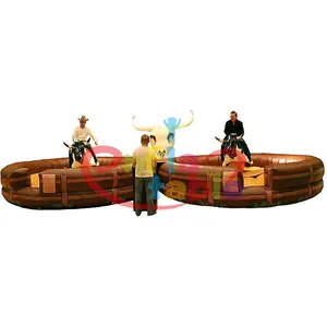 Factory Price Inflatable Mechanical Rodeo Bull Games/ Inflatable Mechanical Bull Riding Machine