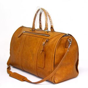 Échantillon gratuit : Housse de transport de luxe pour costume marron, sac de voyage pour vêtements - Product Image 2