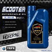 Huile moteur entièrement synthétique YEFE 15W-40 0W20 5W30 10W40 Lubrifiant professionnel pour moteur automobile Anti-corrosion Lubrification sans obstacle API