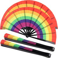 Éventail pliant personnalisé pour la danse en ligne, le popping, avec photo, texte et logo sur mesure, artisanat en bambou pour mariages et événements religieux